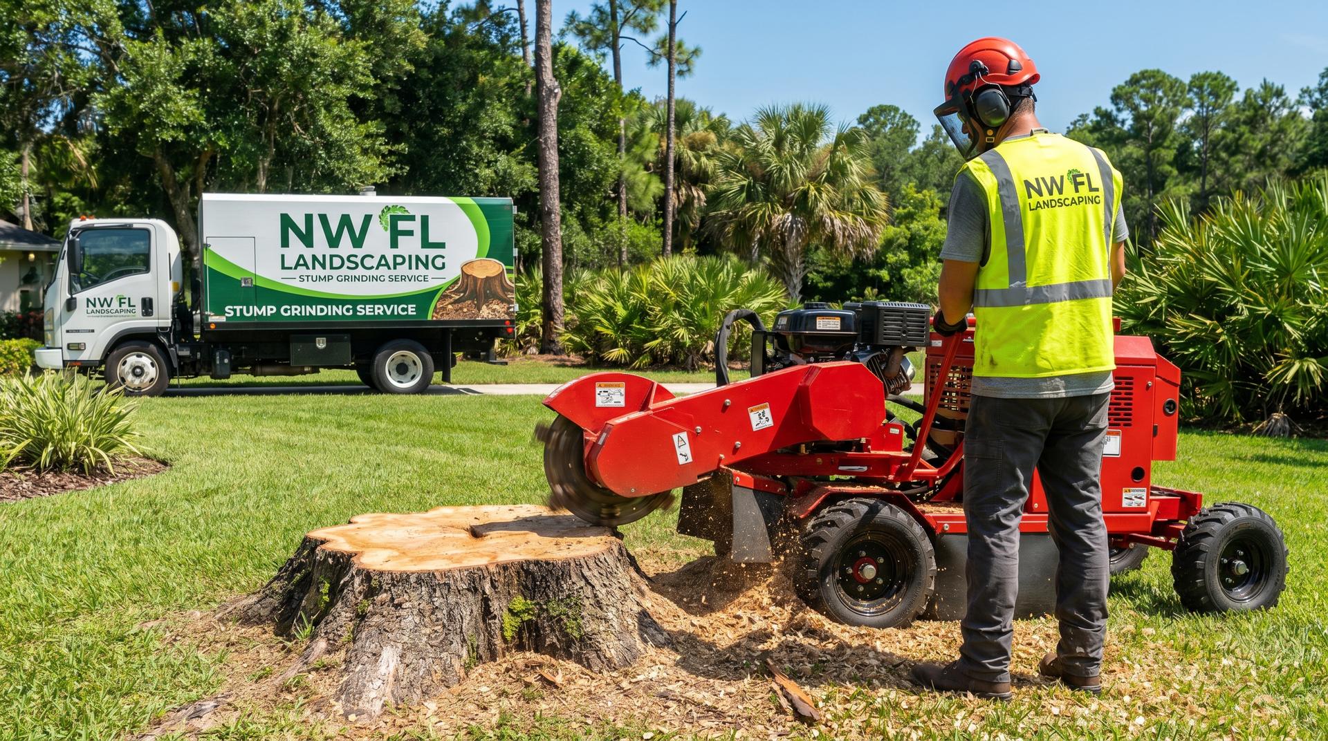 Deep-Reach Stump Grinding Services gallery detail